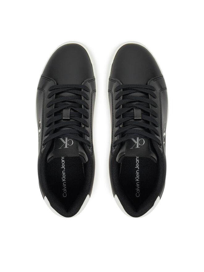 Calvin Klein Jeans Sportcipők Calvin Klein Jeans Classic Cupsole Mono Lth Wn YW0YW01902 Fekete