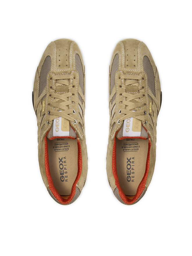 Geox Halbschuhe Geox U Snake K U4207K 02214 C0845 Beige