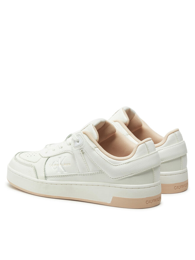 Calvin Klein Jeans Zapatillas Calvin Klein Jeans Basket Cupsole Low Mix YW0YW01650 Blanco