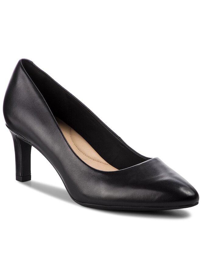 Clarks calla rose black sale