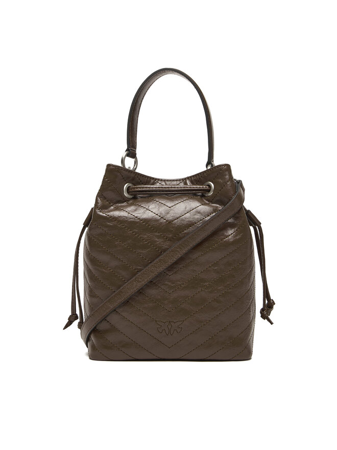 PINKO Сумка PINKO Cargo Bucket Al 25-26 PLTT 105112 A2JC Коричневий