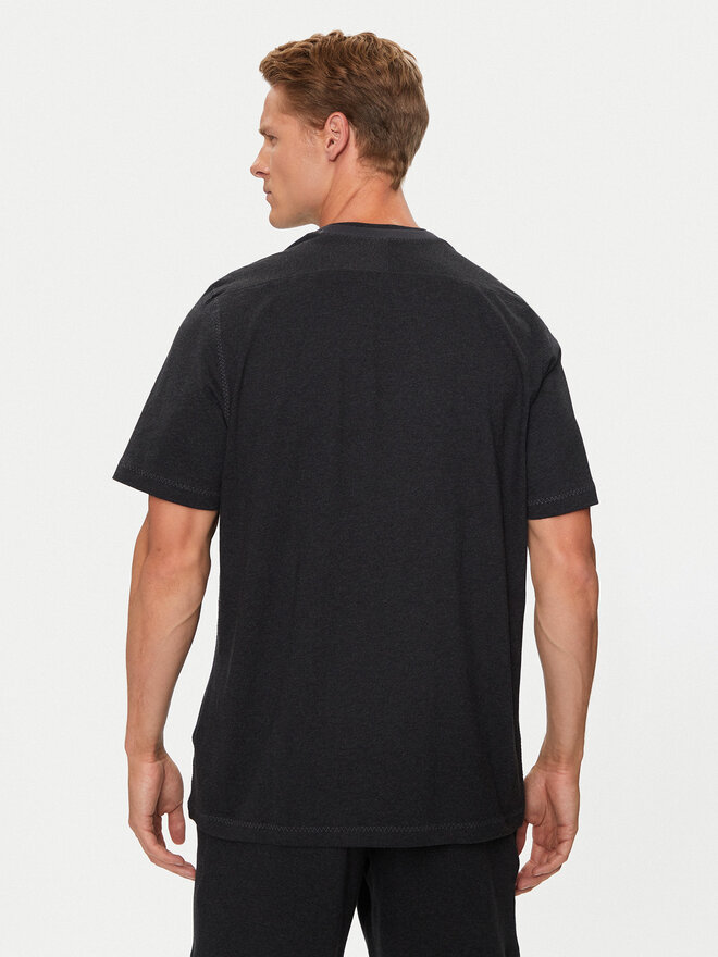 adidas adidas Majica Seasonal Essentials IW6358 Črna Regular Fit