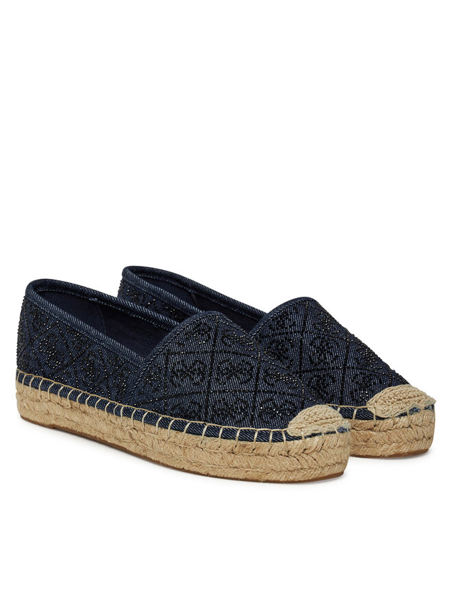 Guess Espadryle Guess FLJODY DEN14 Granatowy