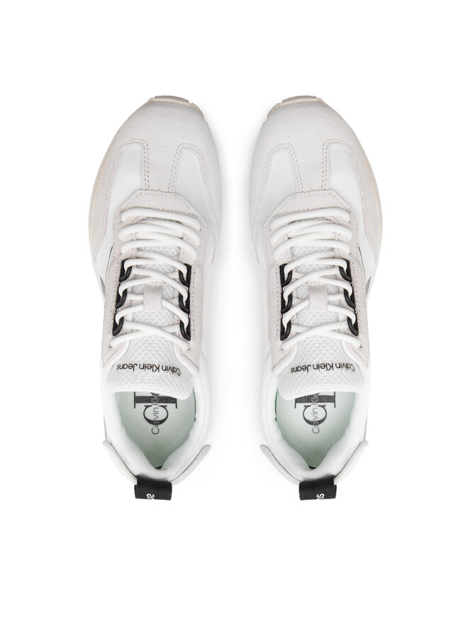 Calvin Klein Jeans Sneakers Calvin Klein Jeans New Retro Runner Laceup Low YW0YW00683 Weiß