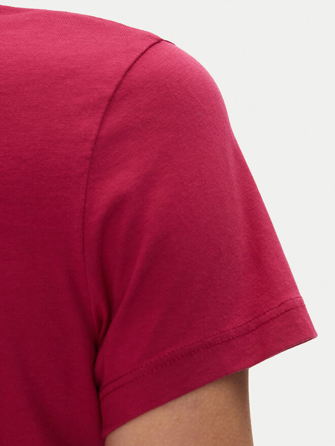 Tommy Jeans Tommy Jeans Camiseta Tjw Reg Badge Tee DW0DW20153 Rosa Regular Fit
