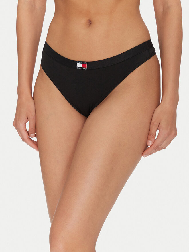 Tommy Hilfiger Tommy Hilfiger Σετ 5 ζευγάρια στρινγκ UW0UW05642 Μαύρο