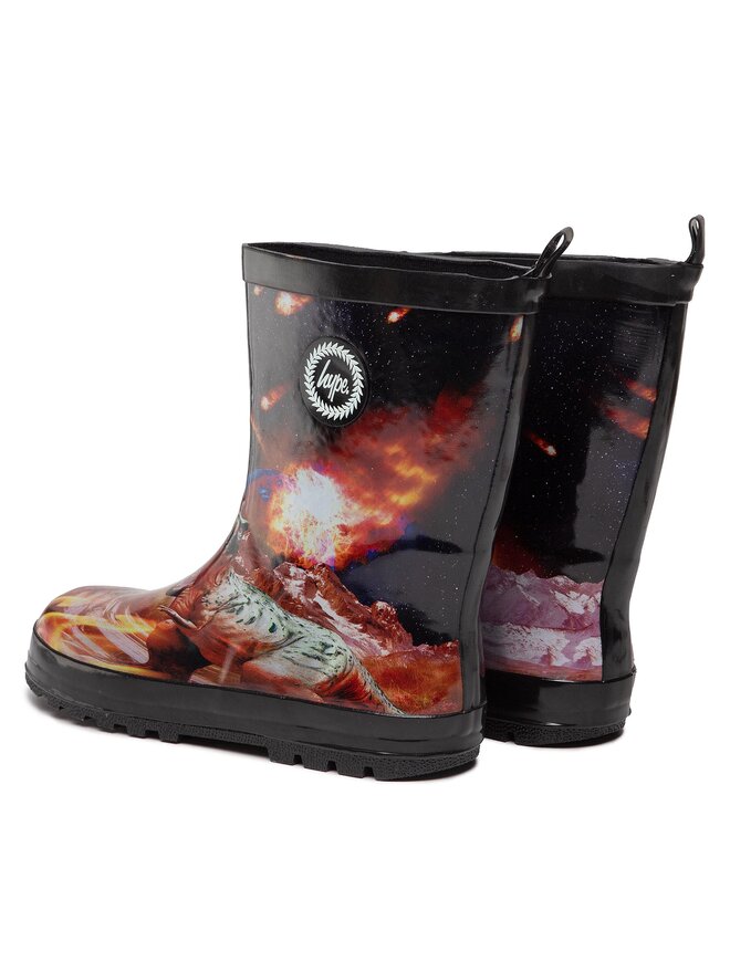 HYPE Gumicsizma HYPE YVLR-735 Fekete