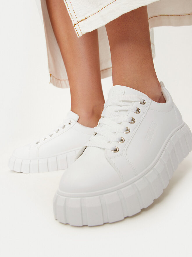 Big Star Shoes Sneakers Big Star Shoes MM274616 Bianco