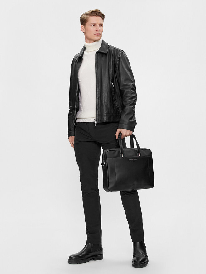 Tommy Hilfiger Brašna na notebook Tommy Hilfiger Th Corporate Computer Bag AM0AM11822 Černá