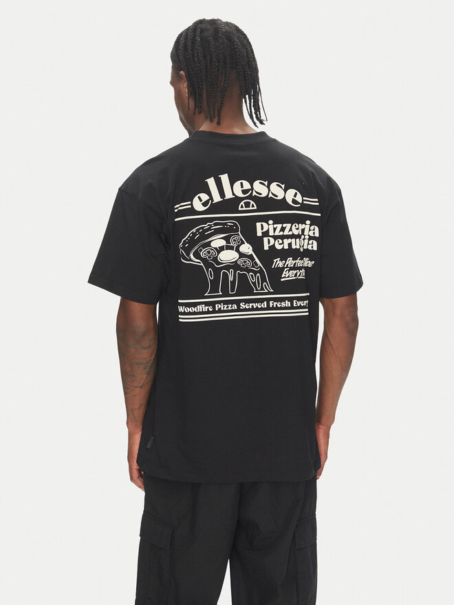 Ellesse Ellesse T-Shirt Canoci SHZ21847 Schwarz Loose Fit