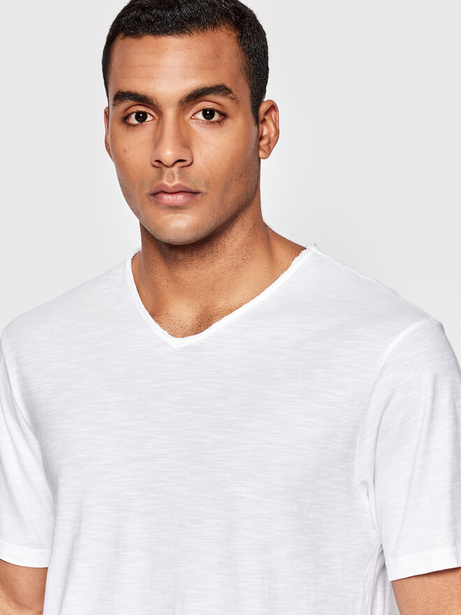 United Colors Of Benetton United Colors Of Benetton Marškinėliai 3JE1J4264 Balta Relaxed Fit
