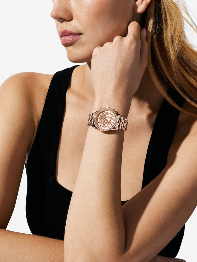 Michael Kors Karóra Michael Kors Ritz Ladies Chronograph MK7531 Rózsaszín