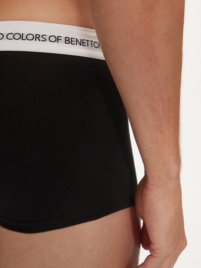United Colors Of Benetton United Colors Of Benetton Σετ μποξεράκια 3 τμχ 3OP82X00Y Μαύρο