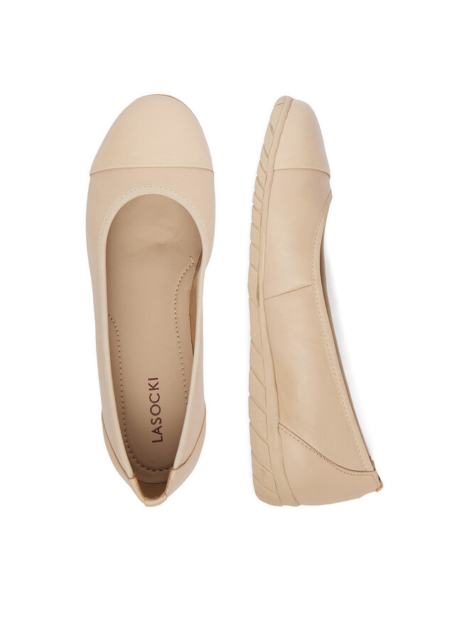 Lasocki Ballerinas Lasocki CEO-WI16-GRAPES-01 Beige