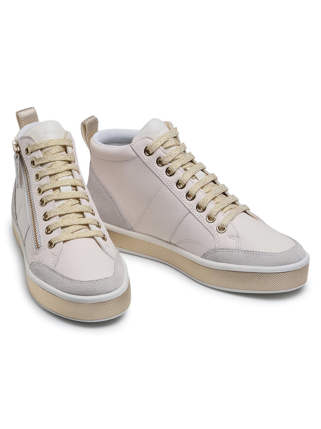 Geox Sneakers Geox D Leelu' G D94FFG 08522 C1000 Weiß