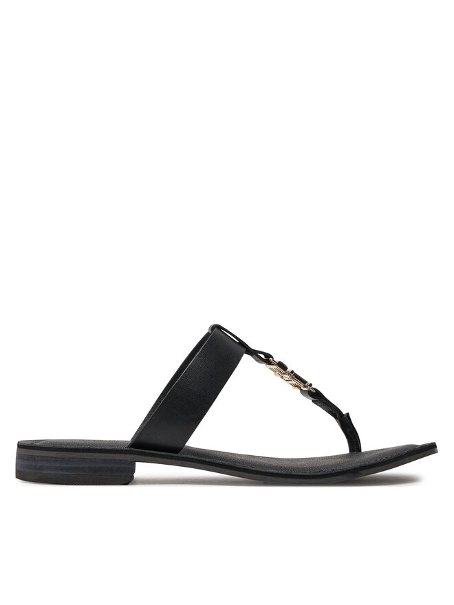 Tommy Hilfiger Japonki Tommy Hilfiger Th Elevated Sandal FW0FW07174 Czarny