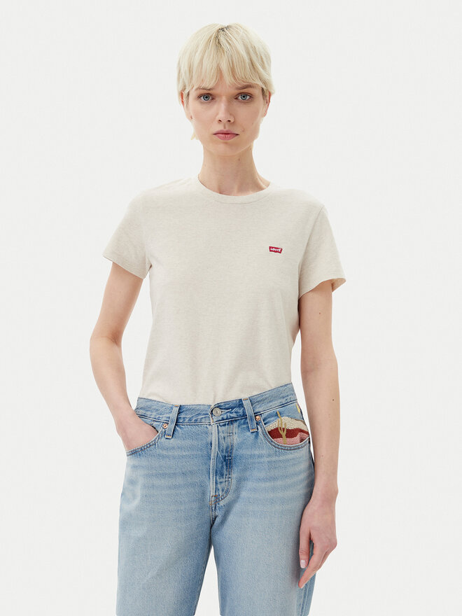 Levi's® Levi's® Marškinėliai Perfect 39185-0363 Écru Regular Fit