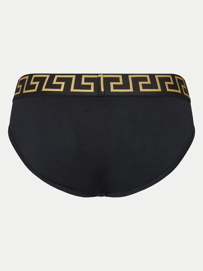 Versace Versace 2er-Set Slips AU10180 1A10011 Schwarz