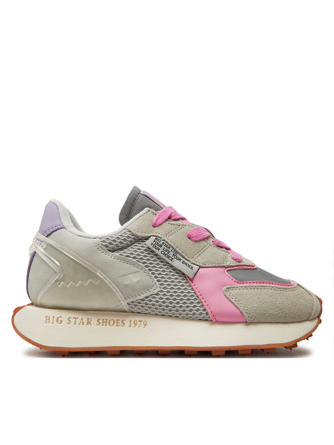 Big Star Shoes Sneakersy Big Star Shoes NN274680 Sivá