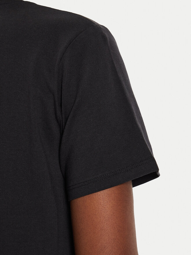 Pepe Jeans Pepe Jeans T-Shirt Fiore PL505948 Μαύρο Regular Fit