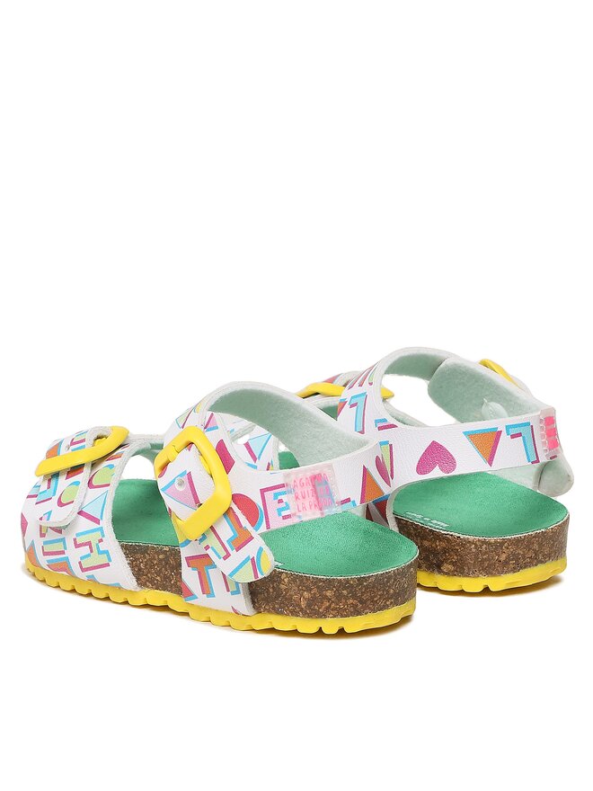 Agatha Ruiz de la Prada Сандали Agatha Ruiz de la Prada 232966 M Бял