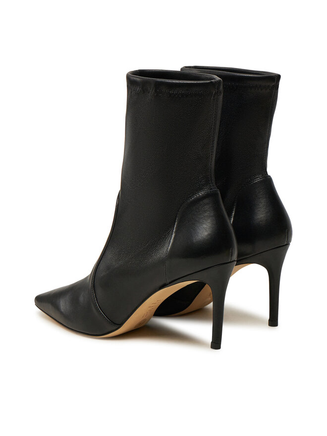 Stuart Weitzman Боти Stuart Weitzman Stuart 85 Str Bootie SB657 Черен