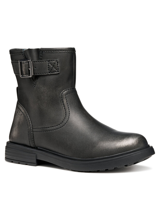 Geox Боти Geox J Eclair J049QB 000CN C1006 S Сив