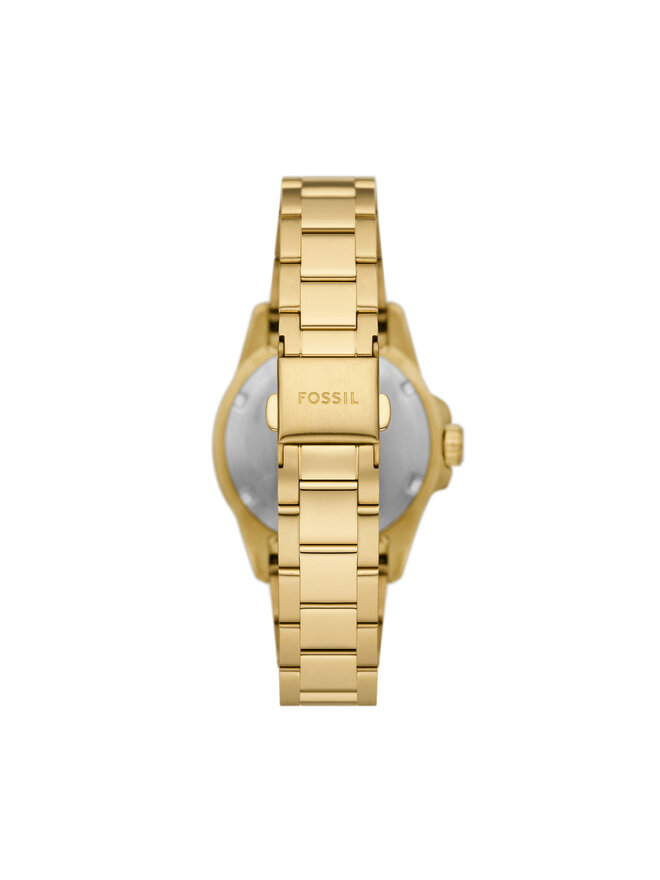 Fossil Zegarek Fossil Blue ES5350 Złoty