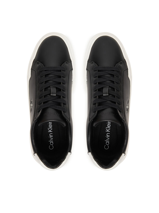 Calvin Klein Sneakers Calvin Klein Chunky Cupsole Laceup Lth Ml YW0YW01947 Schwarz