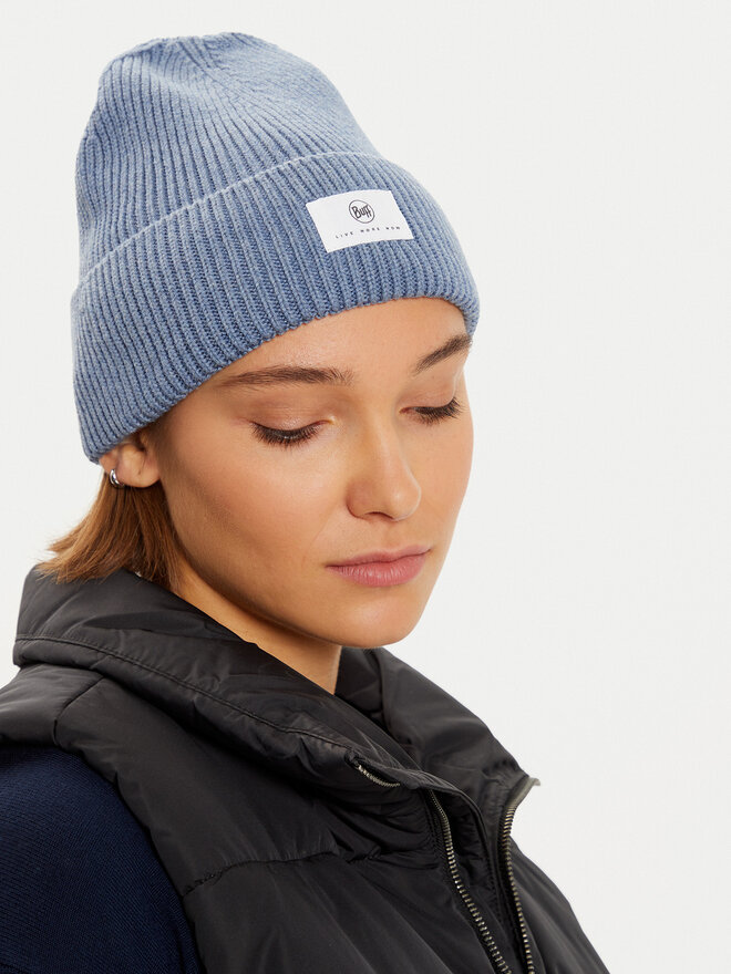 Buff Σκούφος Buff Knitted Beanie Drisk 132330.761.10 Μπλε