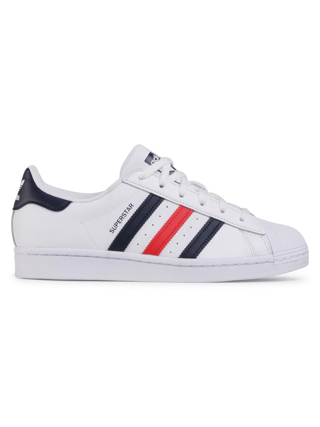 Adidas superstar bleu blanc clearance