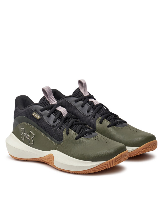 Under Armour Basketbalové boty Under Armour Ua Lockdown 7 3028512-300 Khaki