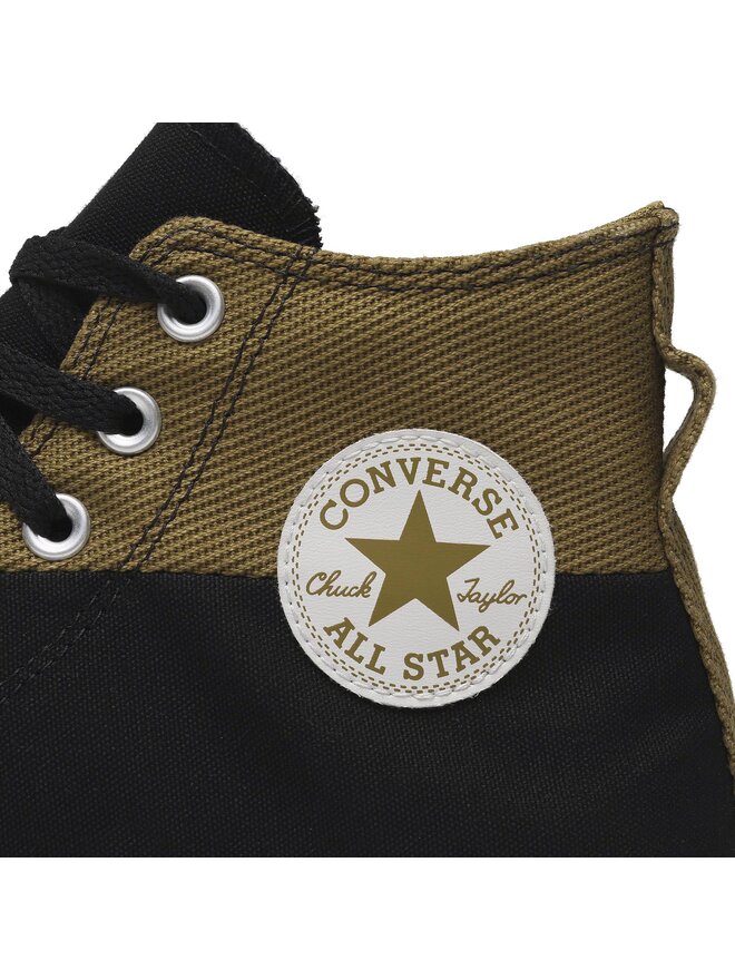 Converse Scarpe da ginnastica Converse Chuck Taylor All Star Crafted Patchwork A04512C Nero
