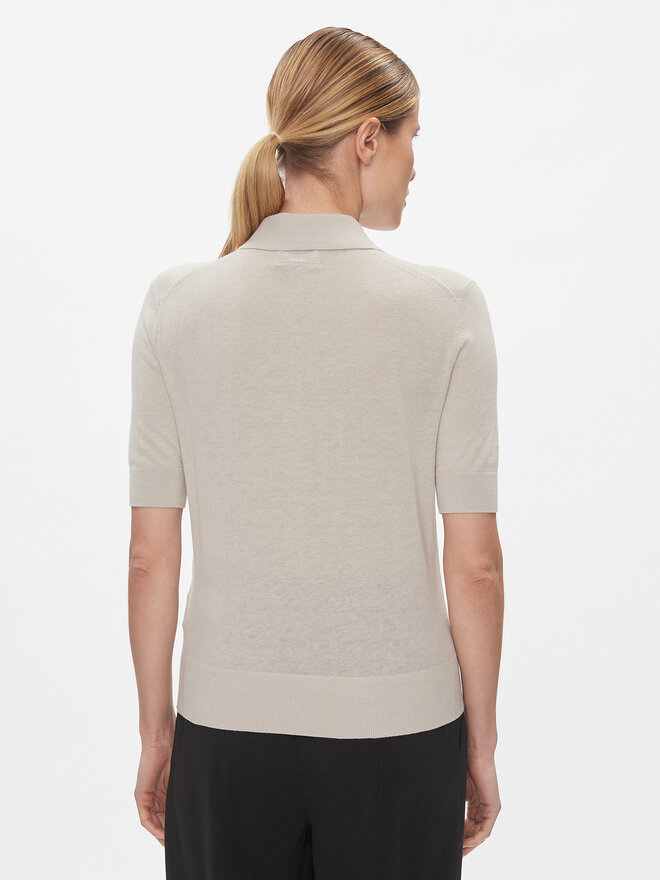 Calvin Klein Calvin Klein Поло K20K206915 Бежевий Slim Fit