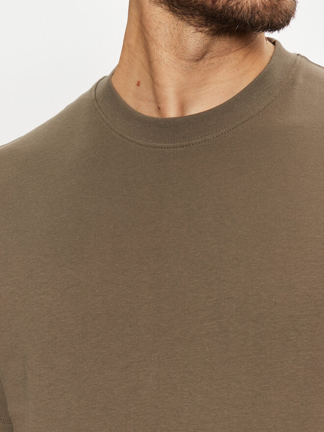 Jack&Jones Jack&Jones Marškinėliai Urban Edge 12254412 Chaki Loose Fit
