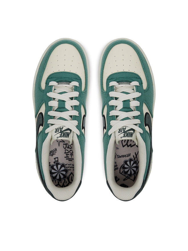 Nike Snīkeri Nike Aire Force 1 LV 8 FN4731 100 GS Zaļš