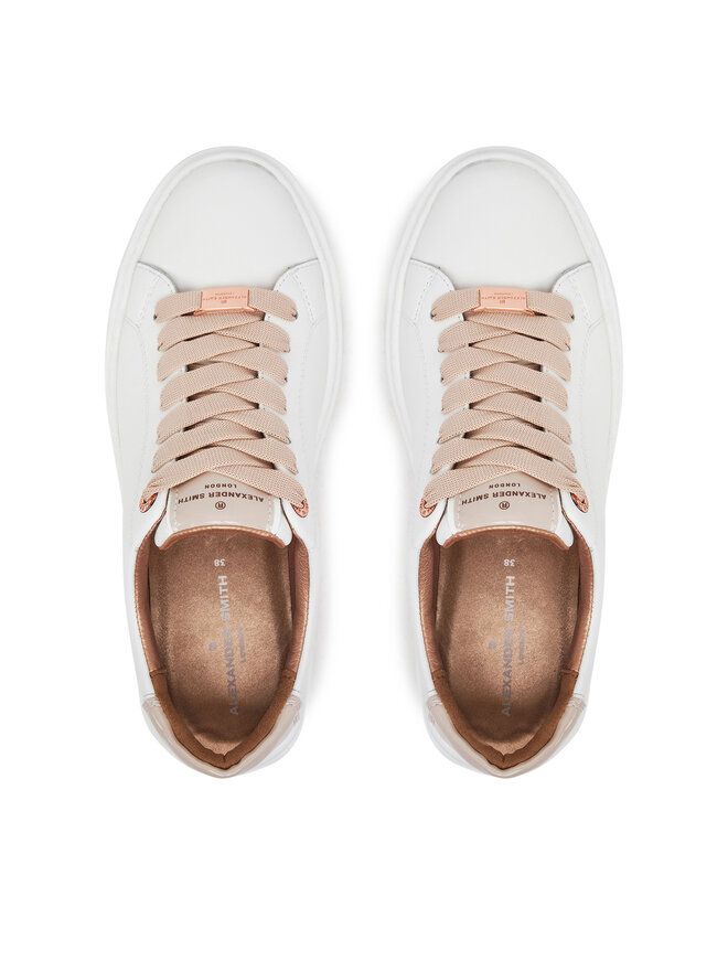 Alexander Smith Sneakersy Alexander Smith London High ALBBLHW 8402 Biały