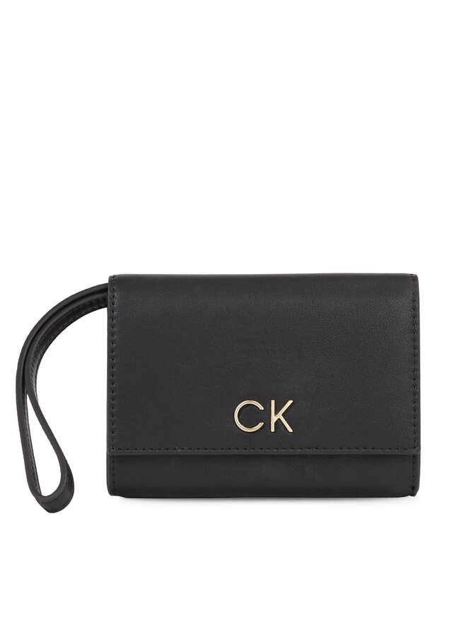 Calvin Klein Sieviešu maks Calvin Klein Re-Lock Bifold & Cardholder Sm K60K611092 Melns