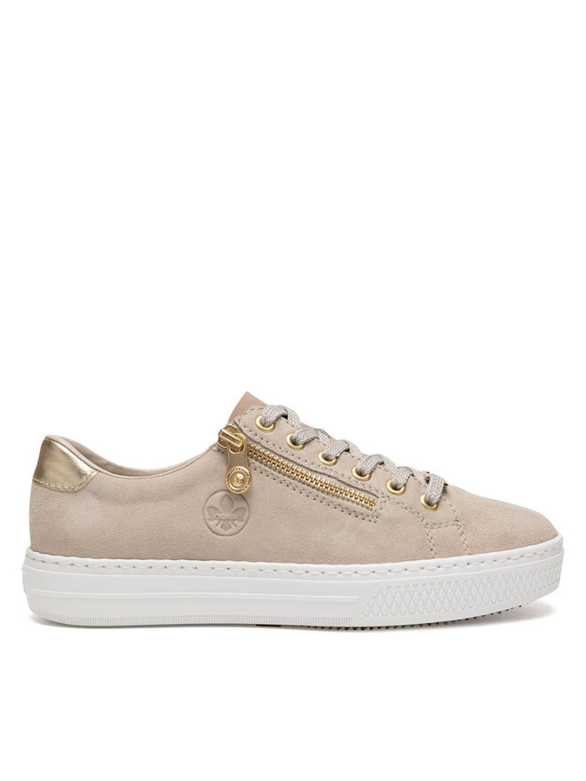 Rieker Sneakersy Rieker L59L1-60 Beżowy