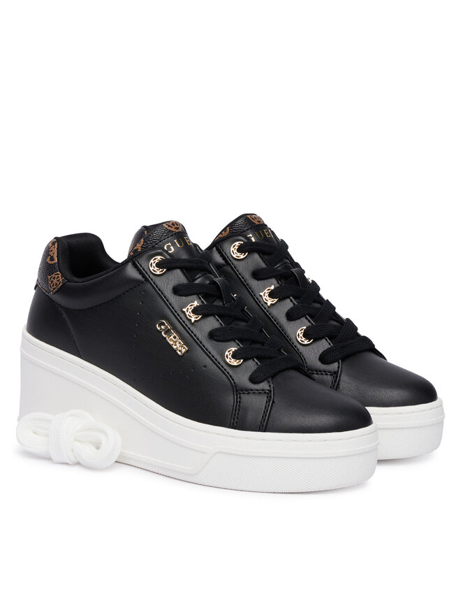 Guess Sneakers Guess FLTRZY ELE12 Schwarz