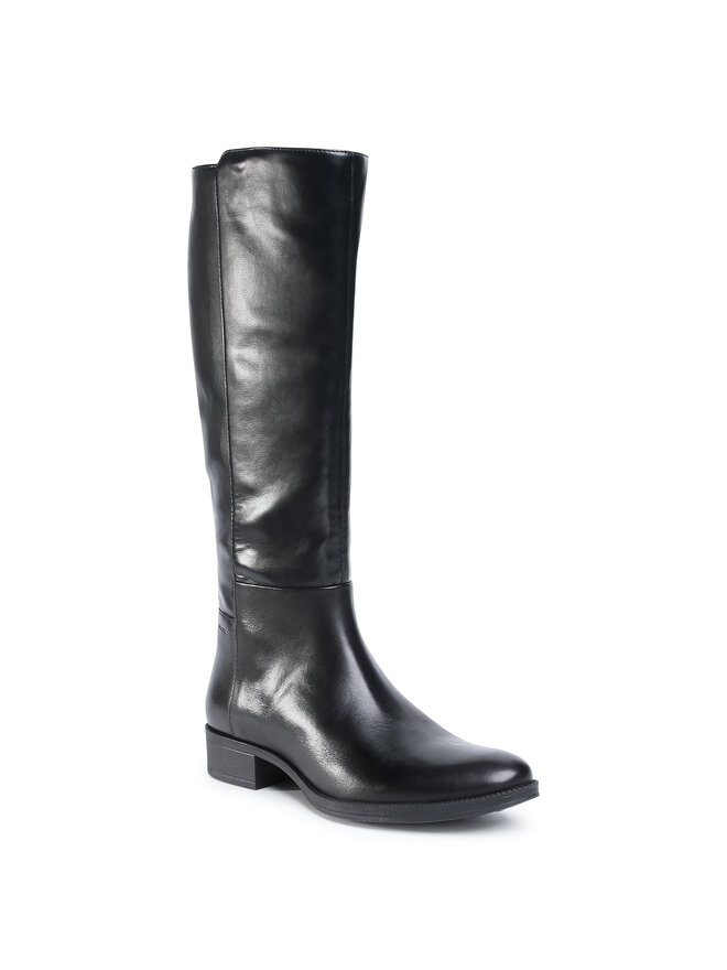 Bottes cavalieres Geox D Laceyin E D04BFE 05443 C9999 Noir chaussures