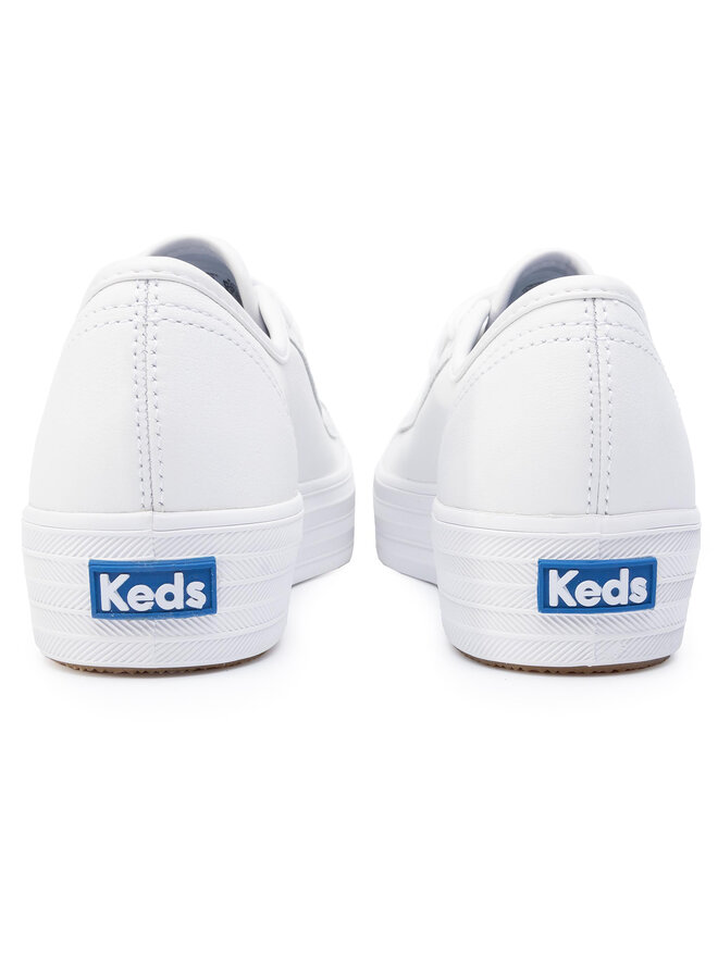 Keds Sneakers aus Stoff Keds Triple Kick Lthr KWH57310 Weiß