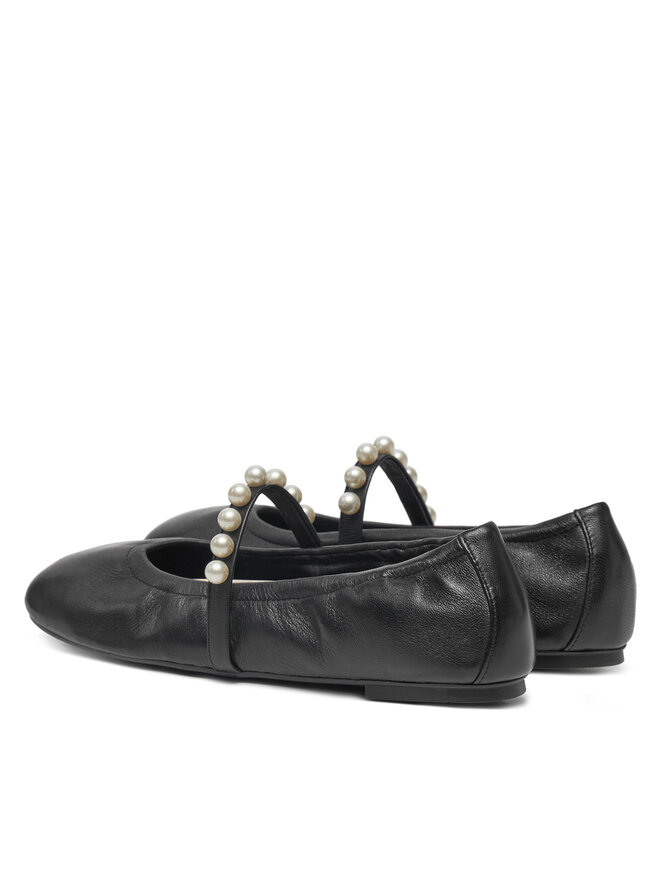 Stuart Weitzman Μπαλαρίνες Stuart Weitzman Goldie Ballet Flat SF896 Μαύρο