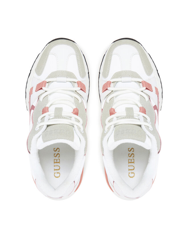 Guess Sneakersy Guess FLJCAR ELE12 Różowy