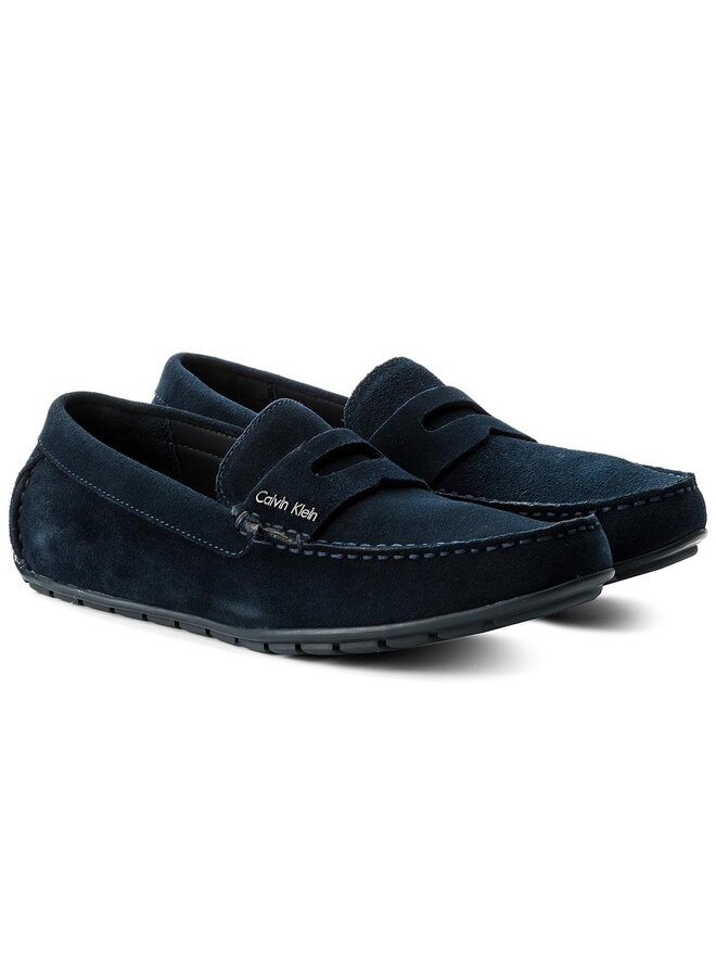 Mocassins Calvin Klein Ivan F0504 Bleu marine chaussures