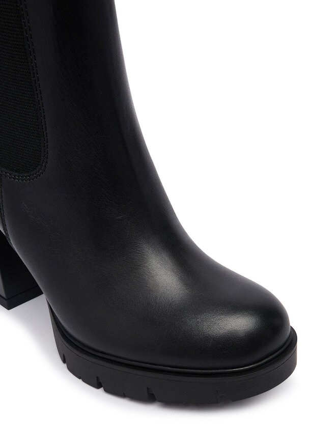 Tommy Jeans Stiefeletten Tommy Jeans Tjw Chelsea High Heel Boots EN0EN03112 Schwarz