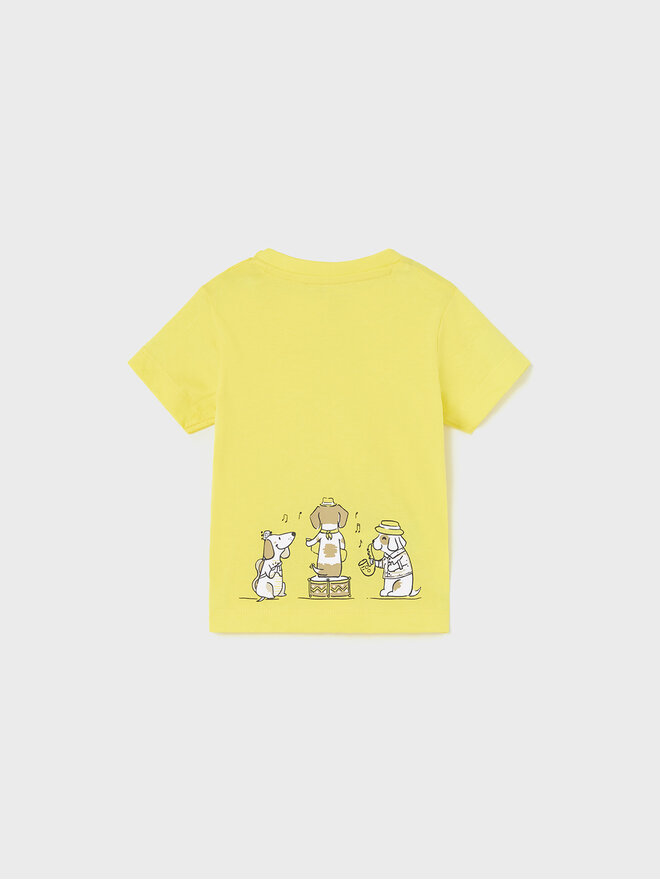 Mayoral Mayoral Camiseta 1017 Amarillo Regular Fit
