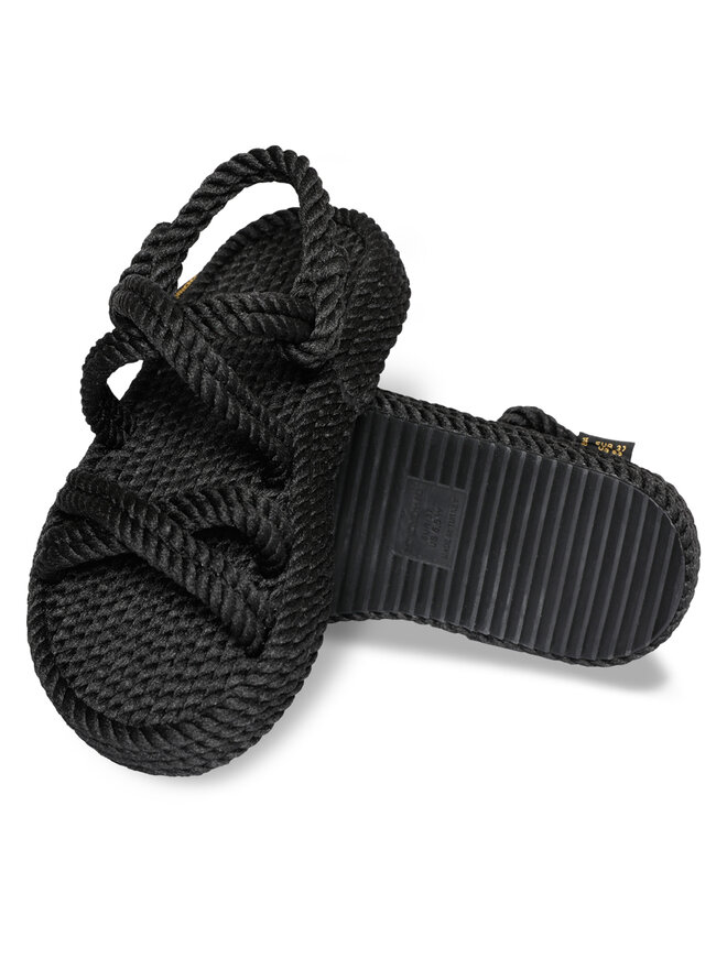 Bohonomad Sandale Bohonomad Tahiti Platform TAH.0020.PRS Crna