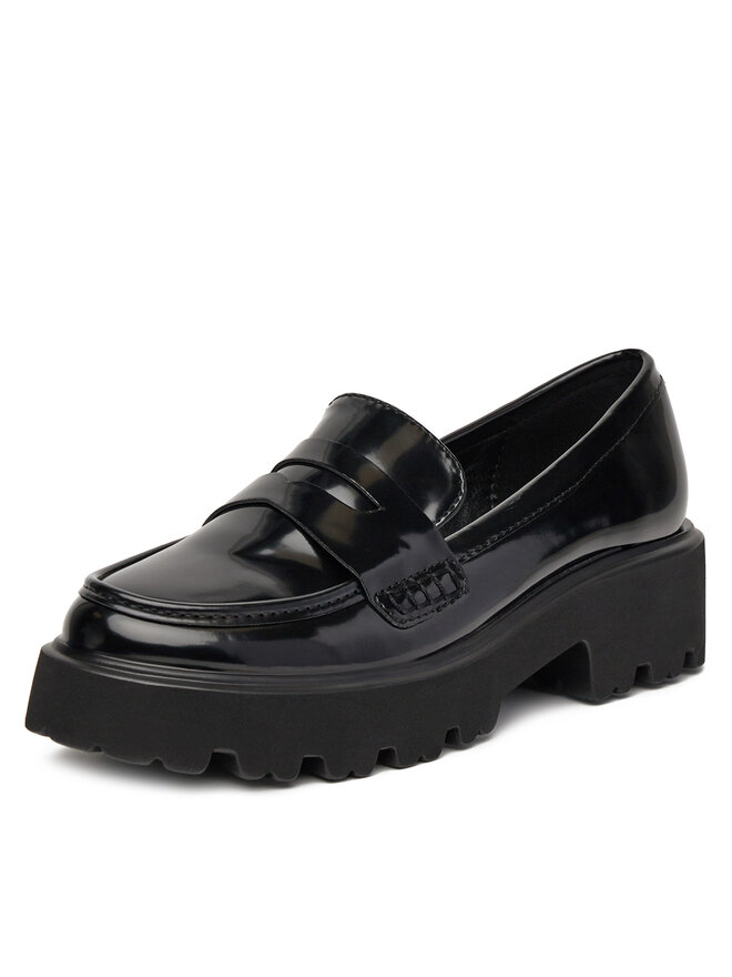 DeeZee Loafersy DeeZee LE601-2 Czarny