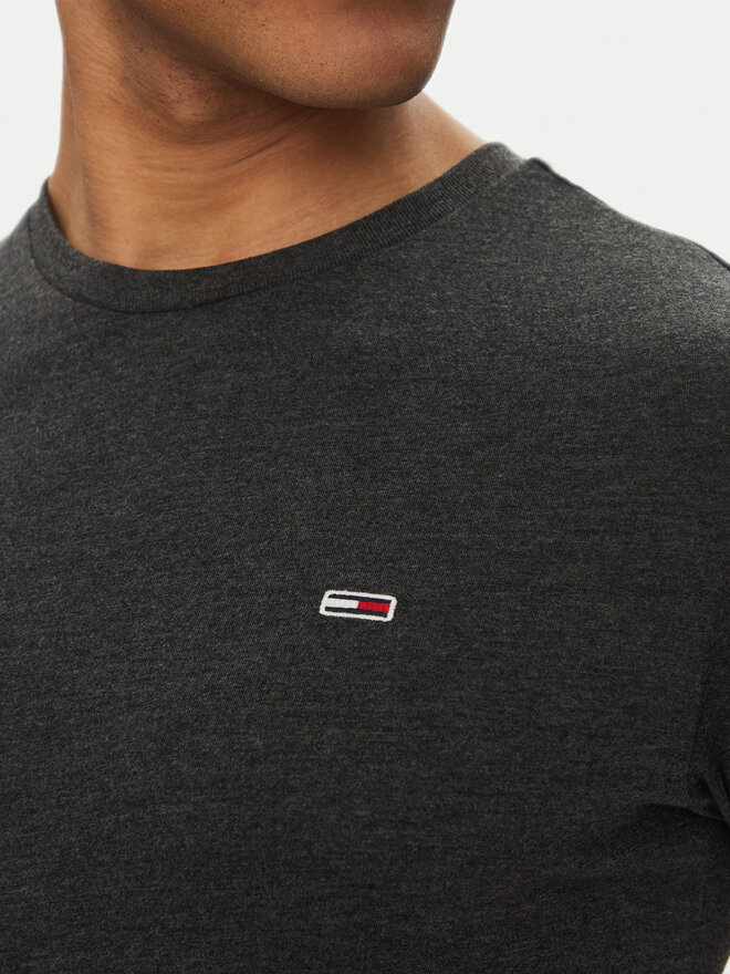 Tommy Jeans Tommy Jeans T-Shirt Jaspe DM0DM20363 Μαύρο Slim Fit